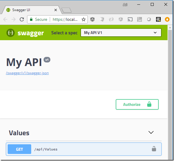 swagger ui